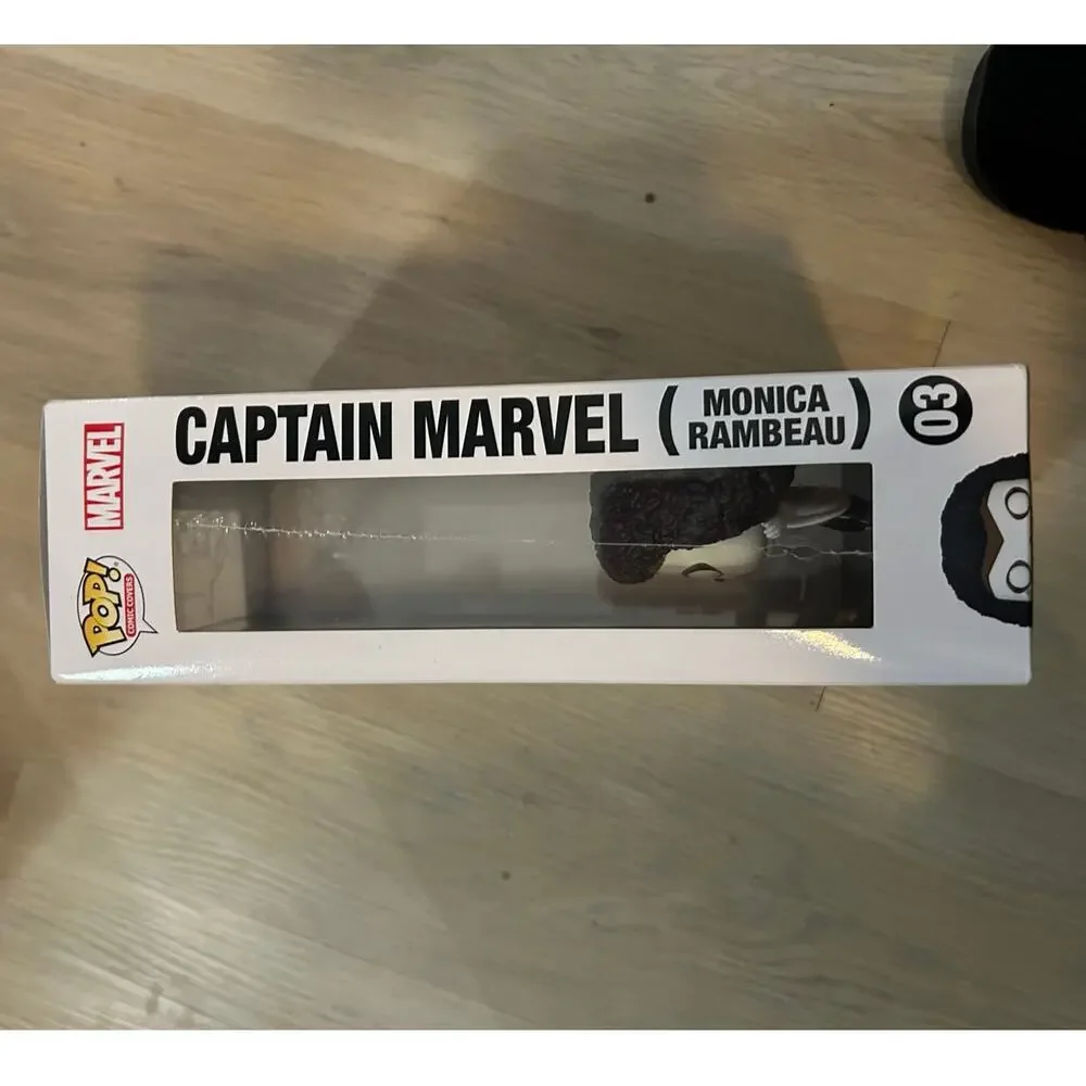 FUNKO POP NIB Captain Marvel Monica Rambeau 03 Comic Covers Target Exclusive